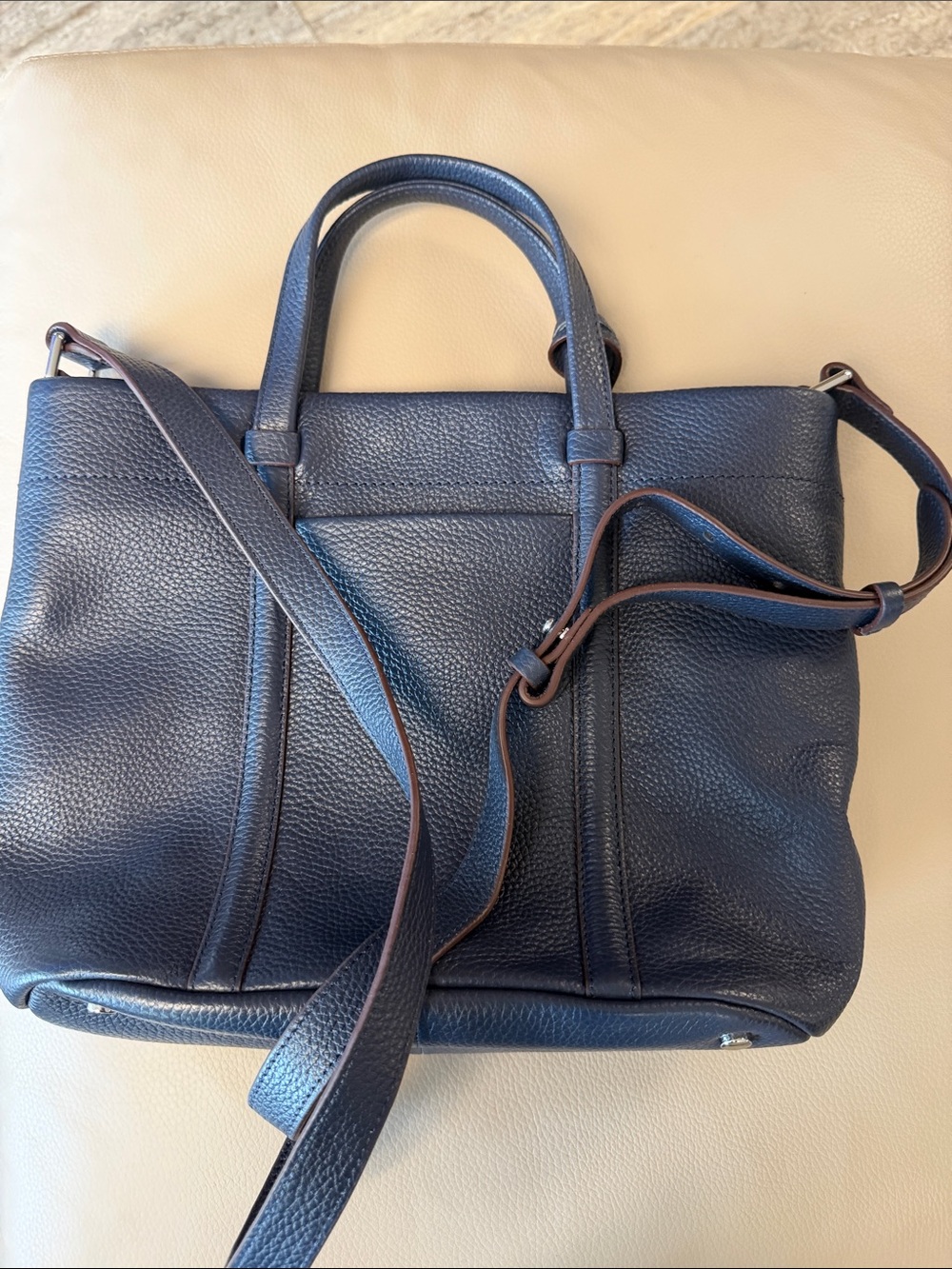Radley London Navy Leather Tote Bag - Picture 6 of 6